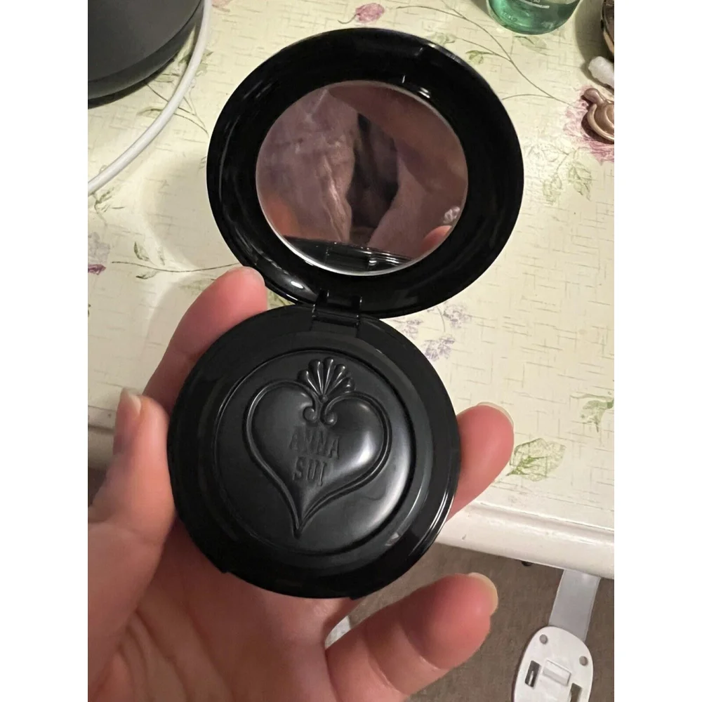 Anna Sui Black Cream Blush Magical Black to Blooming Rose Japan Try One Time